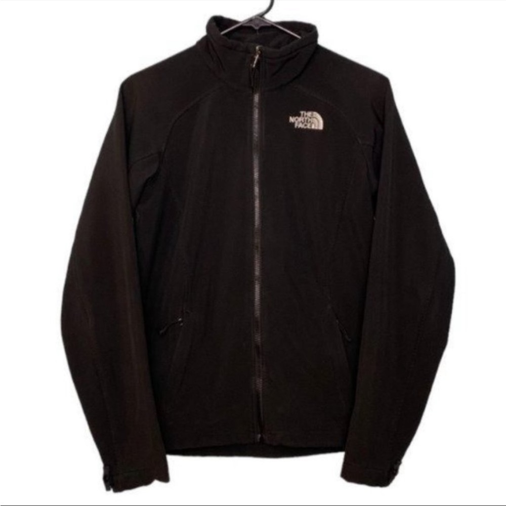 North Face Fleece Zip Jacket, Black, Size XL